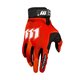 111 Racing, rukavice Moto 111, RED/BLACK, barva červená/čarná, velikost M