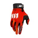 111 Racing, rukavice Moto 111, RED/BLACK, barva červená/čarná, velikost M