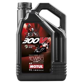 Motul, motorový olej 300V2 4T FL ROAD / OFF ROAD Factory Line Racing 10W50 4L (Syntetic)