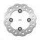 NG 2021/06 TARCZA HAMULCOWA TYŁ KAWASAKI KLX140 '11-21, KX100 '89-21, KX80 '79-00, KX85 '00-21 (184X84X3MM) (4X9,5MM) WAVE