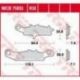 TRW LUCAS NOWY TOWAR 2021/6 KLOCKI HAMULCOWE KH342 SINTER OFFROAD KAWASAKI KFX 450 / 700 04-14, KVF 700 04-06, PRZÓD