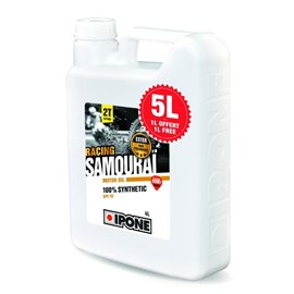 Ipone, Samourai Racing 2T olej do benzinu, 100% Syntetic 5L Ester - Akce 4+1 (IP949) (4)