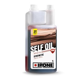 Ipone, SELF 2T olej do benzinu, Semisyntetic 1L, jahodová vůně (s odměrkou) (15)