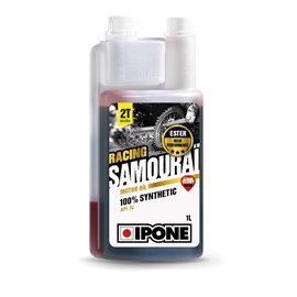 Ipone, Samourai Racing 2T olej do benzinu, 100% Syntetic 1L Ester (jahodová vůně)  (15)