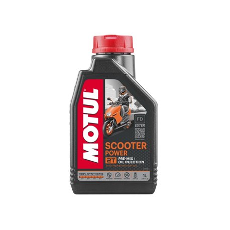 Motul, motorový olej Scooter 2T Power 1L (100% Syntetic)