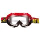 Ariete, MX brýle 07 Line,, barva černá/červená (Anti Fog, Anti Scratch, UV, Roll-Off Ready)