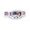 Ariete, MX brýle Mudmax EASY, barva bílá / růžová, sklo Anti Fog, Anti Scratch, UV, pěna 3 vrstvy