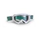 Ariete, MX brýle Mudmax EASY, barva bílá / zelená, sklo Anti Fog, Anti Scratch, UV, pěna 3 vrstvy