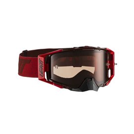 Leatt, brýle Velocity 6.5 Goggle RUBY/RED LENS ROSE UC 32% -, barva bordo/červená, zrcadlové kouřové sklo