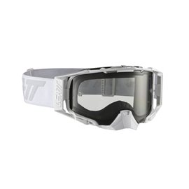 Leatt, brýle Velocity 6.5 Goggle WHITE/GREY LENS LIGHT GREY 58% -, barva bílá/šedá, zrcadlové kouřové sklo 