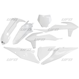 UFO, sada plastů, KTM SX/SXF '19-'22 bílá barva 2020 (KT522E042)