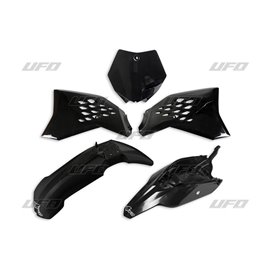 UFO, sada plastů, KTM SX 65 12-15 černá barva
