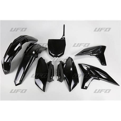UFO, sada plastů, Yamaha YZF 250 '11-'12 černá barva