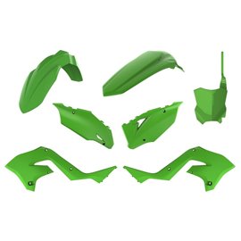 Polisport, sada plastů, Kawasaki RESTYLING KIT KX 125/250 `03-08 barva OEM (zelená)