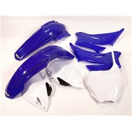 UFO, sada plastů, Yamaha YZF 250 '06-'09, YZF 450 '06-'09 barva OEM (modrá/bílá) (YA305E999)