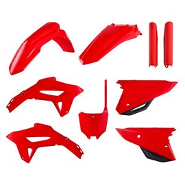 Polisport, sada plastů, Honda CRF 450R '21, barva OEM (červená/černá)