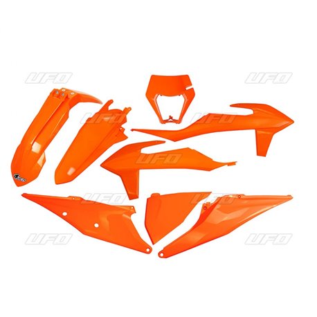 UFO, sada plastů, KTM EXC/EXC-F '20 oranžová barva (KT527E127)