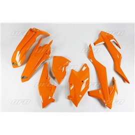 UFO, sada plastů, KTM EXC '17-'18, oranžová barva (KT518E127)