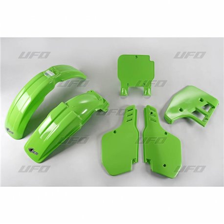 UFO, sada plastů, Kawasaki KX 125 '89, zelená barva
