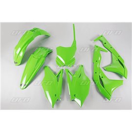 UFO, sada plastů, Kawasaki KXF 250 '17 zelená barva