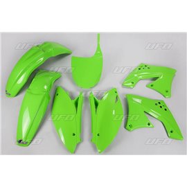 UFO, sada plastů, Kawasaki KXF 250 '09, KXF 250 '12 zelená barva