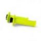 RACETECH MANETKI R20 LOCK-ON (22+25MM) KOLOR NEON ŻÓŁTY + 8 ADAPTERÓW ROLGAZU