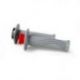 RACETECH MANETKI R20 LOCK-ON (22+25MM) BETA KOLOR SZARY + 3 ADAPTERY ROLGAZU