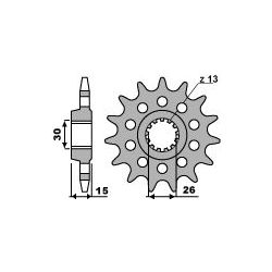 Polisport, kompletní sedlo s potahem Pyramid,  Yamaha YZF 250/450 14-17, WRF 250 15-17, WRF 450 16-17