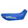 Blackbird, potah sedla, Honda NX 650 DOMINATOR, modrá barva, nápis Honda