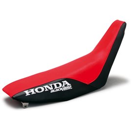 Blackbird, potah sedla, Honda XR 250/400 '96-'04 Traditional, logo Honda, barva černá/červená