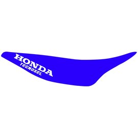 Tecnosel, potah sedla, Honda CR 125 '93-'97, CR 250 92-'96, Replica OEM Honda '95, modrá barva, logo Honda