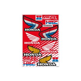 Tecnosel, sada polepů, reklamní, logo Honda Vintage