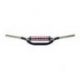 RENTHAL KIEROWNICA 1,1/8 CALA (28,6MM) MX TWINWALL 922 HANDLEBAR BLACK RC HIGH PADDED KOLOR CZARNY Z GĄBKĄ