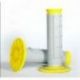 RENTHAL MANETKI MX DUAL COMPOUND DIAMONT YELLOW WAFF, DWUSKŁADNIKOWE KOLOR SZARY/ŻÓŁTY