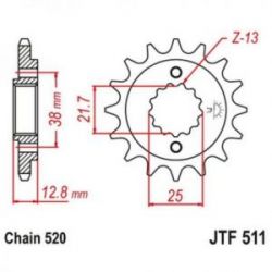 ProX, sada ložisek zadní vidlice, Kawasaki KX 250F/450F '06-'07 (28-1156)