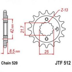 ProX, sada ložisek zadní vidlice, KTM SX/EXC 125/144/200/250 '04-'16 (28-1168)