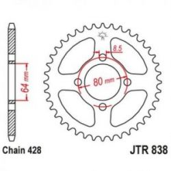 Bearing Worx, sada ložisek zadní vidlice, GAS GAS EC125/250/300/450, HALLEY 125/450, PAMPERA 450 (28-1116)