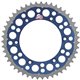 Renthal, rozeta Twinring 899 52 (ocelová / duralová), modrá barva, KTM/Husqvarna/Husaberg (JTR897,52) (89952)