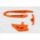 UFO 2021/10 KOMPLET SLIZG + PROWADNICA ŁAŃCUCHA KTM SX 125/250, XS-F 250/450 '07-10, SX 144/150, EXC 125/200/250/300, EXC-F 450