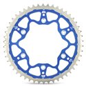 Moto-Master, rozeta DUAL RING (ocelová / duralová) 899 50 (89950), modrá barva, KTM/Husqvarna/Husaberg (JTA897.50) 