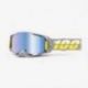 100 PROCENT FA21 (NOWOŚĆ 2022) GOGLE ARMEGA COMPLEX - MIRROR BLUE LENS KOLOR SZARY/ŻÓŁTY SZYBKA NIEBIESKIE LUSTRO