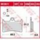 TRW LUCAS KLOCKI HAMULCOWE KH252 KH380 SINTER RACING YAMAHA FZ6 07-10, FZS 600 98-01, MT-07 14-17, TRACER 700 '16-, FZ8 10-16, M