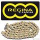Regina, řetěz 520EBE-ORO (114 článků) TOURING-STREET do 250 ccm zlatý (spojka řetězu) (135EB-ORO/022) (bez o-kroužků)