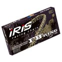 Iris, 520 FB, nýtovací spojka řetězu, zlatá barva