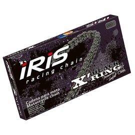 Iris 520 XR-100 řetěz (100-článků) X-RING (rozpojený + spojka), černá barva (do 600ccm) (35,0KN)