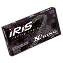 Iris 520 XR-110 řetěz (110-článků) X-RING (rozpojený + spojka), černá barva (do 600ccm) (35,0KN)