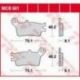 TRW LUCAS ZF KLOCKI HAMULCOWE KH153 ORGANIC HONDA CRM 250R '89-'90 TYŁ