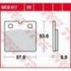 TRW LUCAS ZF KLOCKI HAMULCOWE KH171 SINTER STREET BMW R65 '89-'93, K75 S/RT '89-'96, R80 /RT '89-'95, K100 /RT/RS/LT '88-'96 PRZ