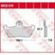 TRW LUCAS ZF KLOCKI HAMULCOWE KH163 ORGANIC APRILIA RX/TUAREG 125 '90-'92, PEGASO 600 '88-'92, TUAREG 600 '90-'91, CAGIVA W12 35