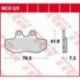 TRW LUCAS ZF KLOCKI HAMULCOWE KH256 ORGANIC APRILIA RX 50 '91-'94, RED ROSE 125 '90-'95, BETA RR 50 '99-'06, RIEJU MRX/SMX 50/12